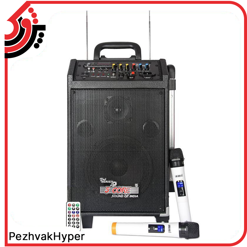 اکو پرتابل فایو کور مدل 5C PDJ 2008 BT + میکروفن اکو پرتابل فایو کور مدل 5C PDJ 2008 BT + میکروفن