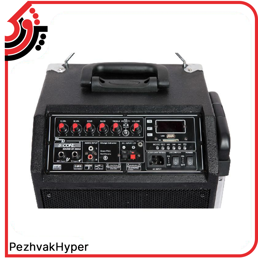 اکو پرتابل فایو کور مدل 5C PDJ 2008 BT + میکروفن اکو پرتابل فایو کور مدل 5C PDJ 2008 BT + میکروفن
