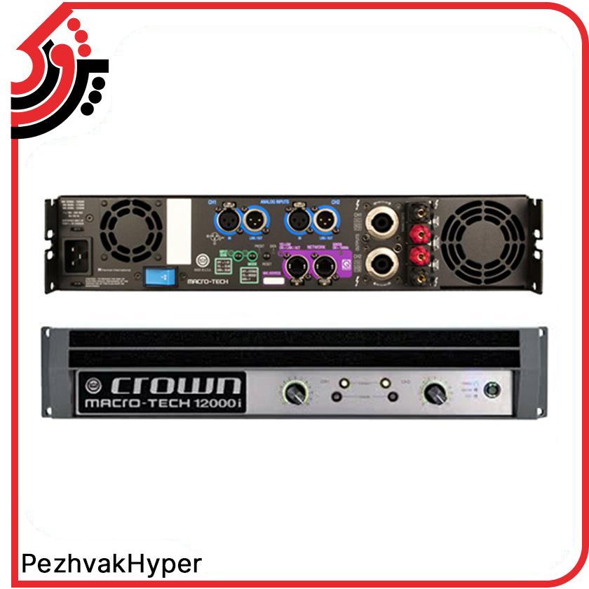 آمپلی فایر اهمی کرون CROWN MA 12000i