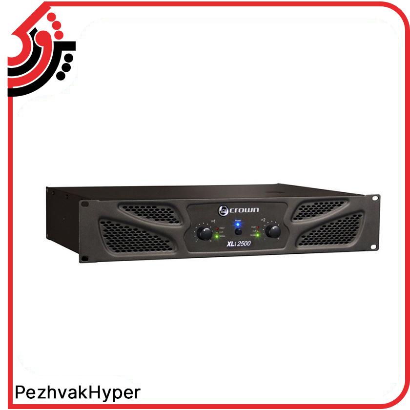 آمپلی فایر اهمی کرون مدل CROWN XLI-2500 آمپلی فایر اهمی کرون مدل CROWN XLI-2500