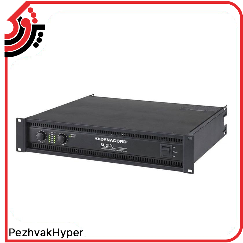 پاور آمپلی فایر اهمی دایناکورد Dynacord SL2400 پاور آمپلی فایر اهمی دایناکورد Dynacord SL2400