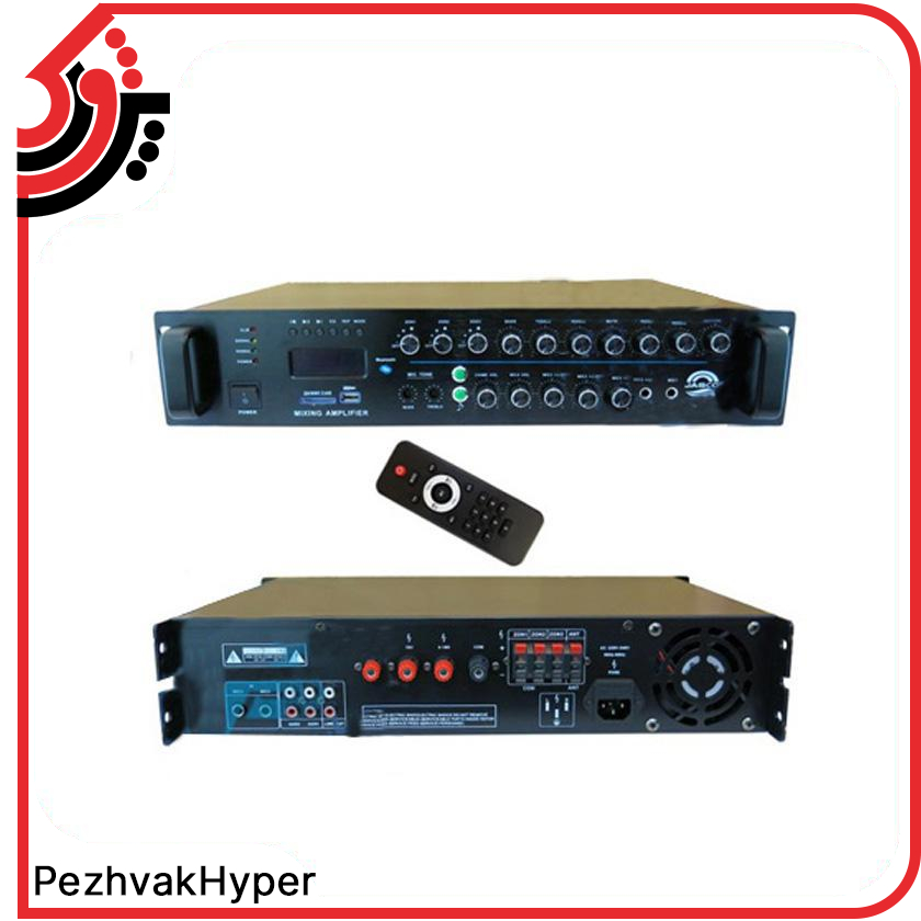 آمپلی فایر اهمی ولتی مرکزی جاسکو JASCO-400