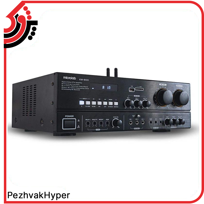 آمپلی فایر دیجیتال میکرولب Microlab KM-800 آمپلی فایر دیجیتال میکرولب Microlab KM-800