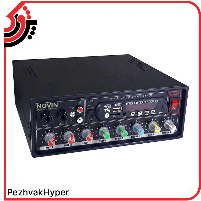 آمپلی فایر نوین NOVIN TNVA-006 آمپلی فایر نوین NOVIN TNVA-006
