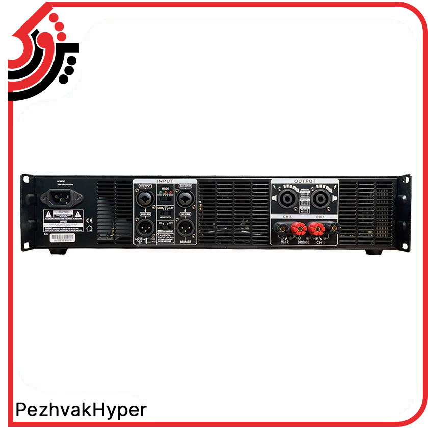 پاور آمپلی فایر پارتی ساند PARTYSOUND VH-1000 پاور آمپلی فایر پارتی ساند PARTYSOUND VH-1000