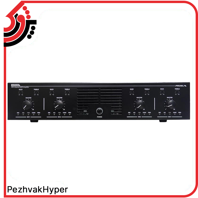 پاور آمپلی فایر پروئل PROEL PA AUP4250S پاور آمپلی فایر پروئل PROEL PA AUP4250S
