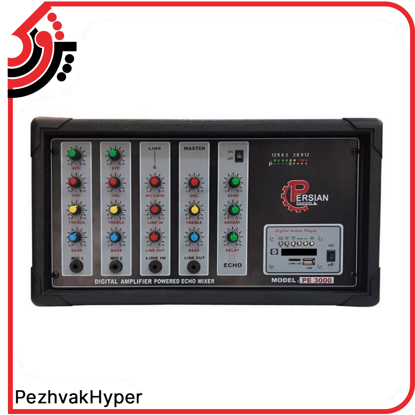 آمپلی فایر پرشین Persian PE-3000 آمپلی فایر پرشین Persian PE-3000