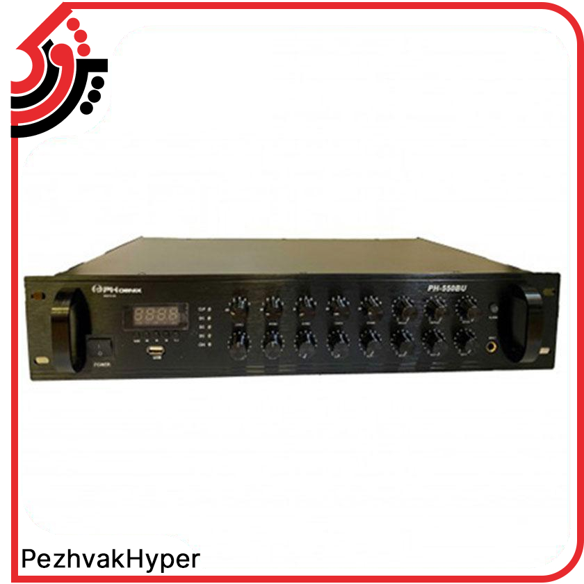 آمپلی فایر اهمی ولتی فونیکس Phoenix PH-550BU آمپلی فایر اهمی ولتی فونیکس Phoenix PH-550BU