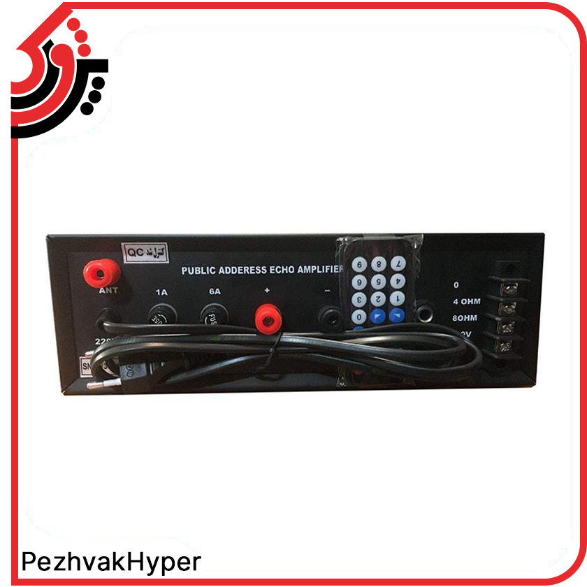 آمپلی فایر اهمی ولتی رومیزی روژان Rojan VL1800 آمپلی فایر اهمی ولتی رومیزی روژان Rojan VL1800