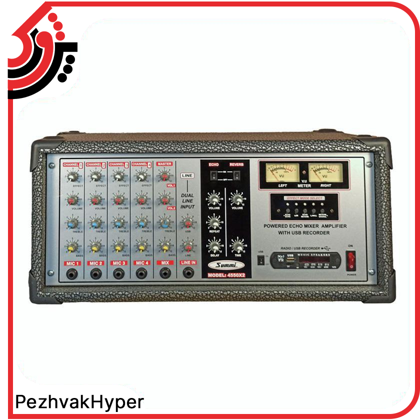 اکو آمپلی فایر سامی SAMMI 4550X2 اکو آمپلی فایر سامی SAMMI 4550X2