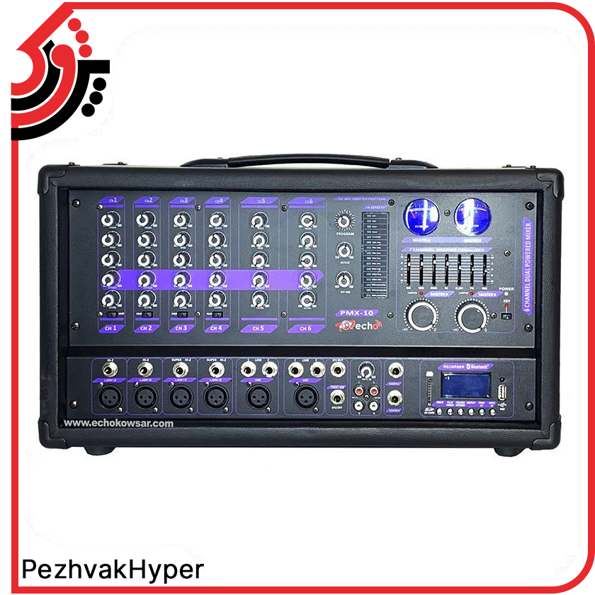 آمپلی فایر تاپ اکو Top Echo PMX-10 آمپلی فایر تاپ اکو Top Echo PMX-10
