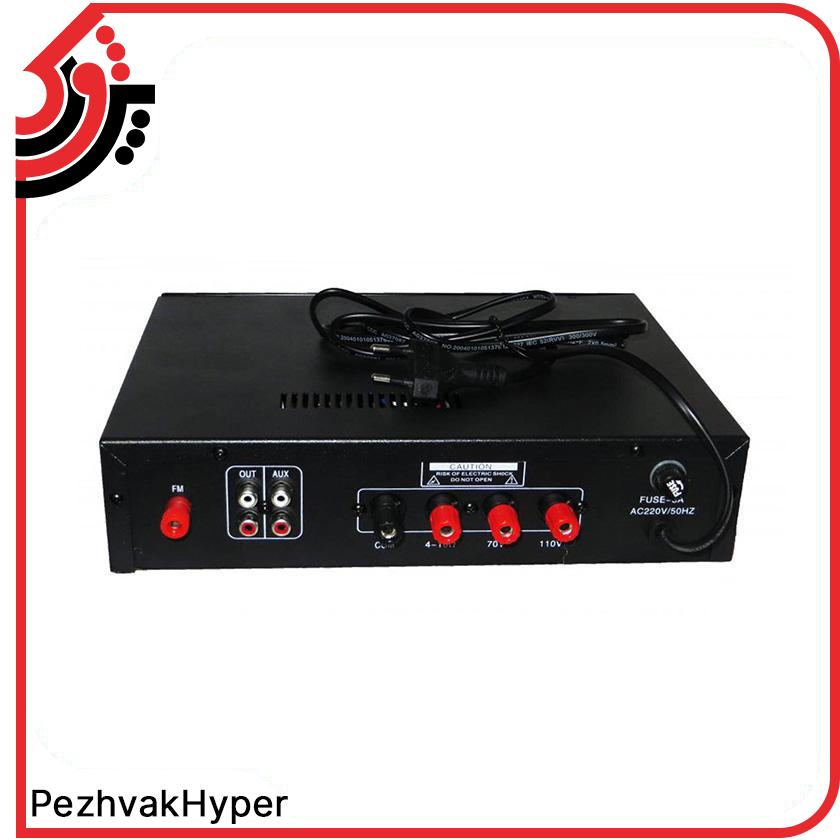 آمپلی فایر اهمی ولتی زیکو Zico ZA-120 آمپلی فایر اهمی ولتی زیکو Zico ZA-120