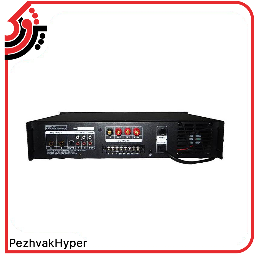 آمپلی فایر اهمی ولتی زیکو Zico ZA-550 آمپلی فایر اهمی ولتی زیکو Zico ZA-550