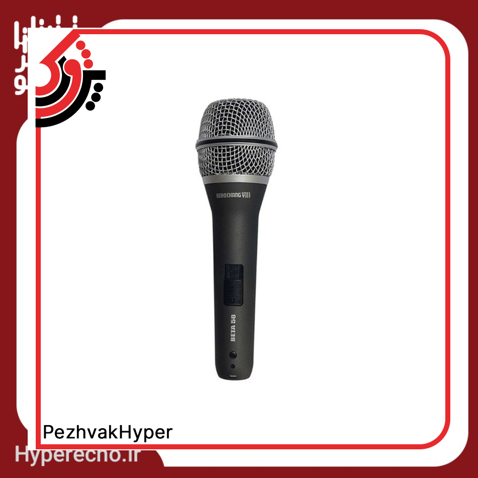 BETA-58-1 میکروفن داینامیک اکوچنگ EchoChang-BETA58