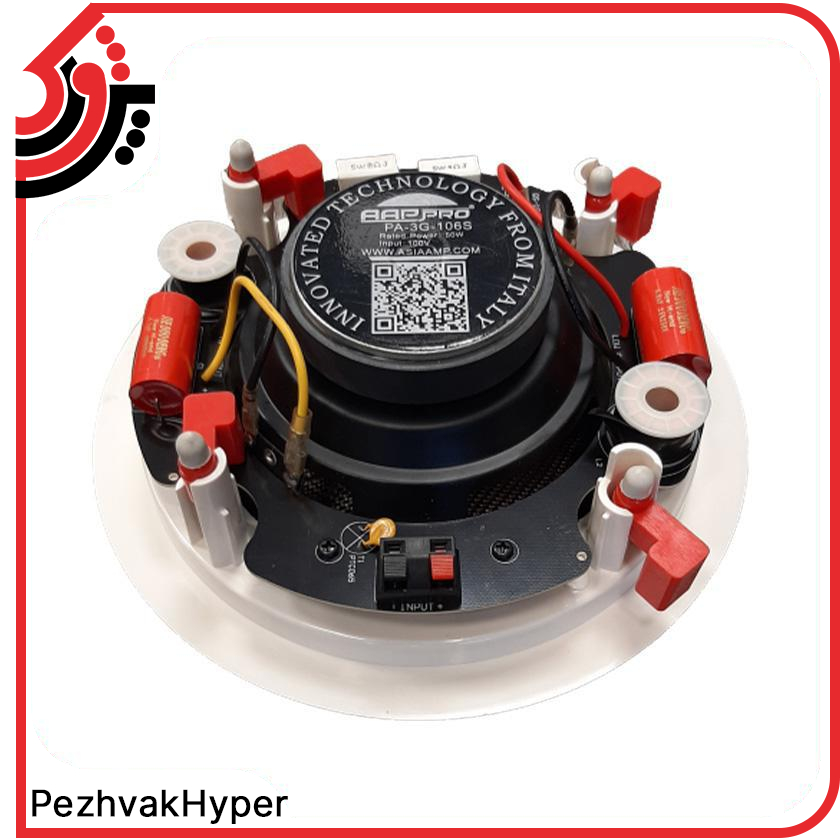 بلندگو سقفی توکار آسیا امپ Aap Pro PA-3G-106S بلندگو سقفی توکار آسیا امپ Aap Pro PA-3G-106S