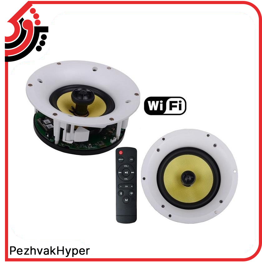 بلندگو سقفی تحت شبکه CB8100-WIFI بلندگو سقفی تحت شبکه CB8100-WIFI
