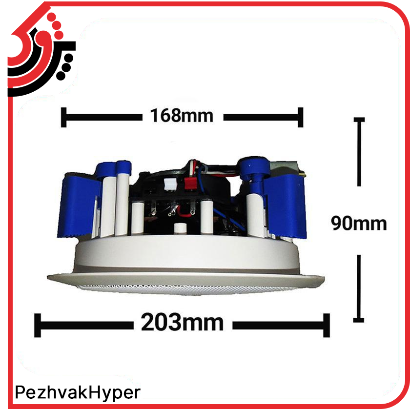 بلندگو سقفی توکار زیکو Zico CS-45 بلندگو سقفی توکار زیکو Zico CS-45