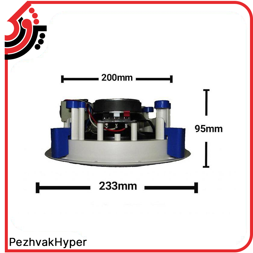 بلندگو سقفی توکار زیکو Zico CS-46 بلندگو سقفی توکار زیکو Zico CS-46