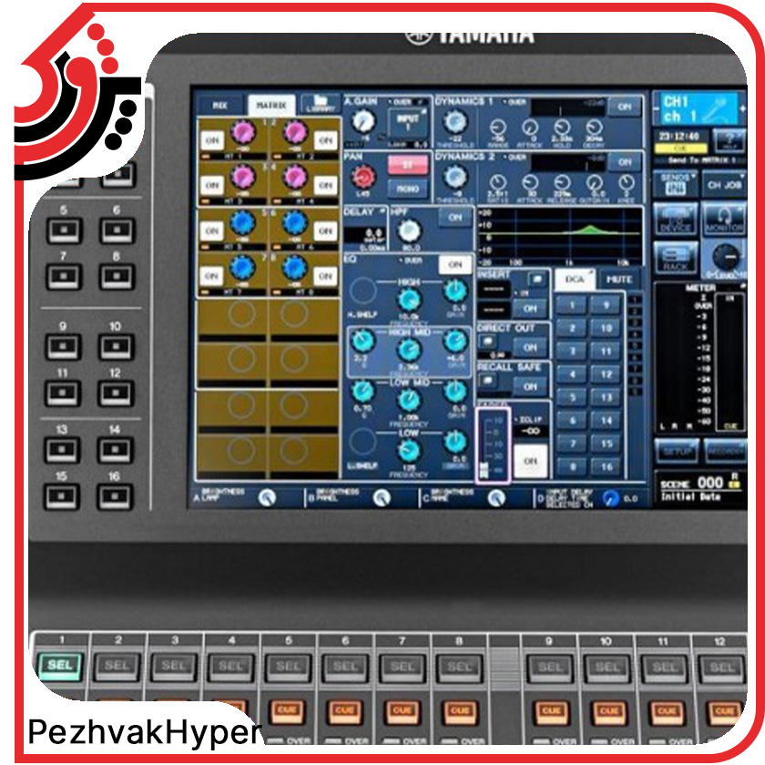 میکسر دیجیتال یاماها YAMAHA QL1 میکسر دیجیتال یاماها YAMAHA QL1