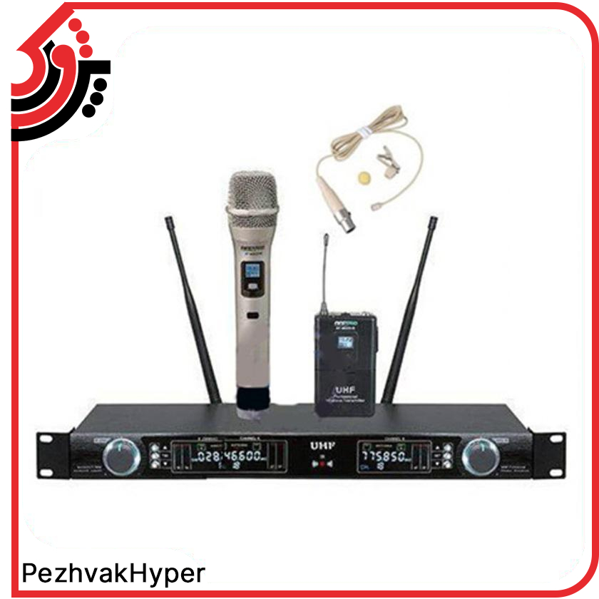 میکروفن بیسیم یقه ای آسیا امپ Aap Pro AP-800HB
