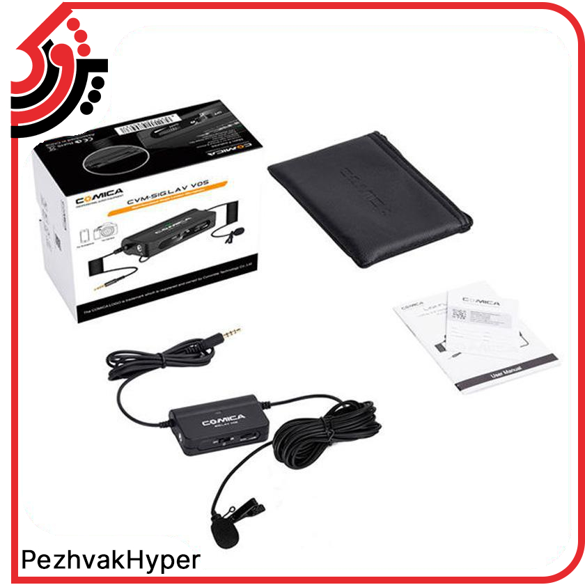 میکروفن یقه ای کامیکا Comica SIG.LAV V05 میکروفن یقه ای کامیکا Comica SIG.LAV V05
