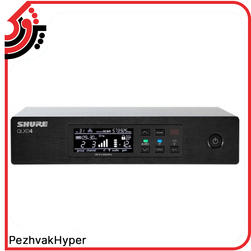 میکروفن یقه ای شور Shure QLXD14/84 میکروفن یقه ای شور Shure QLXD14/84