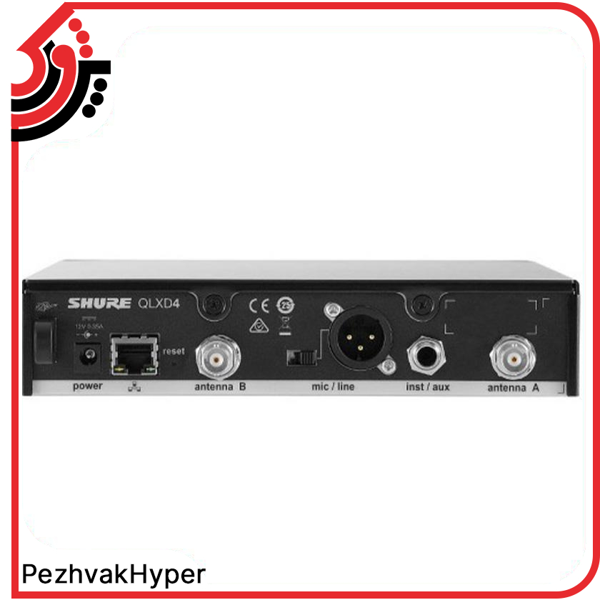 میکروفن یقه ای شور Shure QLXD14/84 میکروفن یقه ای شور Shure QLXD14/84