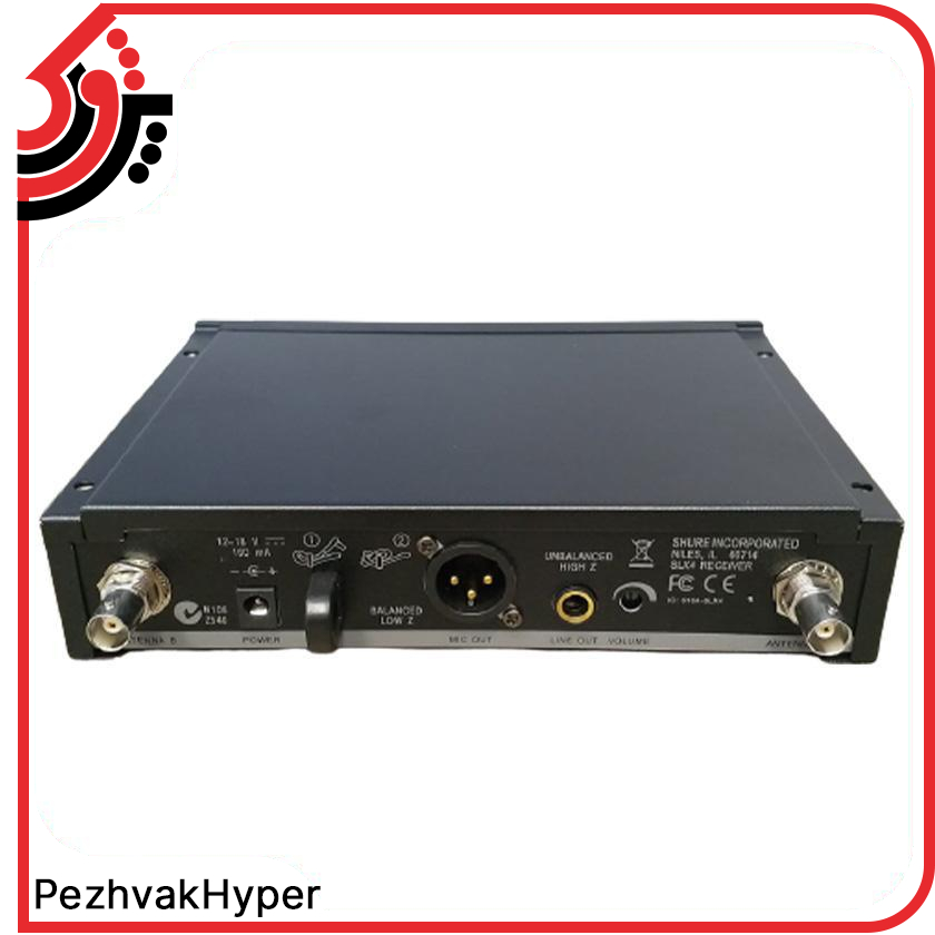 میکروفن یقه ای شور Shure SLX14 میکروفن یقه ای شور Shure SLX14