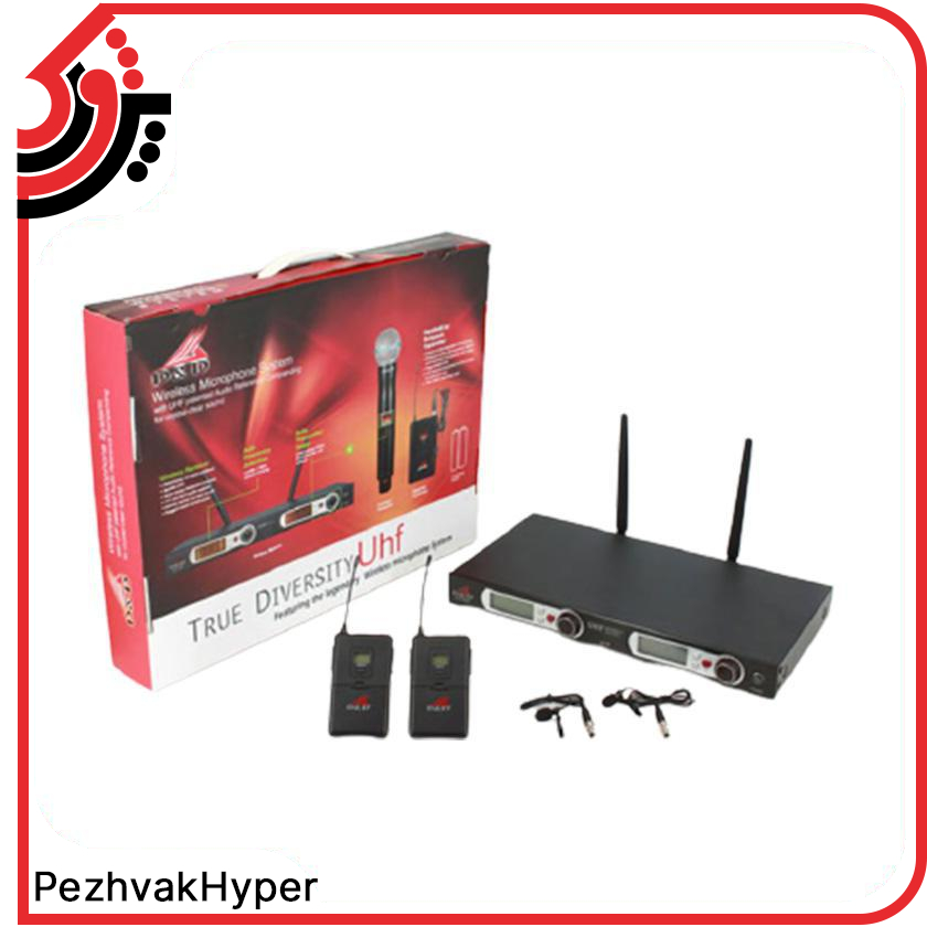 میکروفن بیسیم یقه ای دی اند دی D&D UH50C