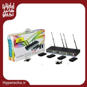 میکروفن بیسیم یقه ای دی اند دی D&D UH80C