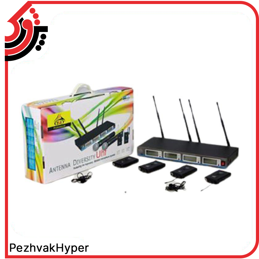 میکروفن بیسیم یقه ای دی اند دی D&D UH80C