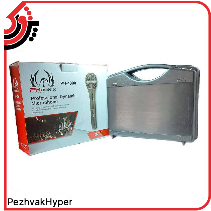 میکروفن داینامیک فونیکس Phoenix PH-4000 میکروفن داینامیک فونیکس Phoenix PH-4000