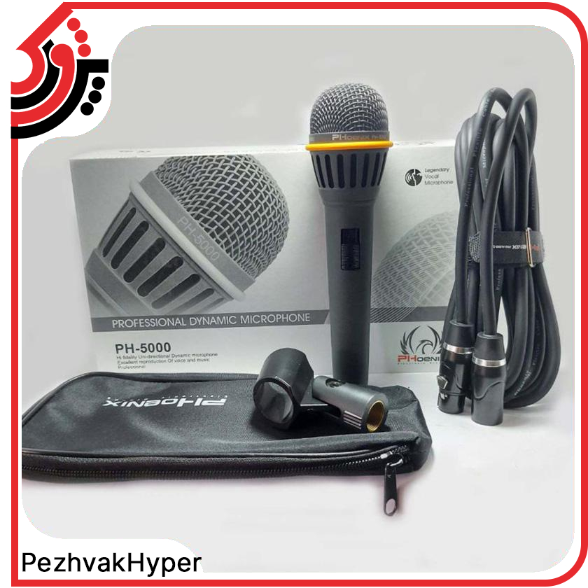 میکروفن داینامیک فونیکس Phoenix PH-5000 میکروفن داینامیک فونیکس Phoenix PH-5000