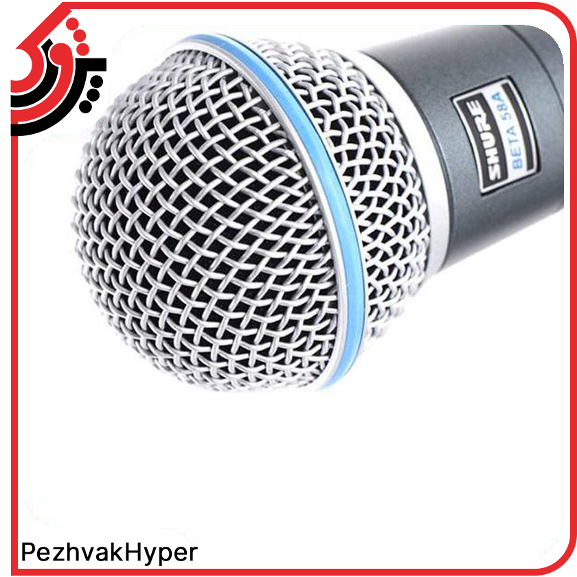 میکروفن داینامیک شور SHURE BETA 58A میکروفن داینامیک شور SHURE BETA 58A