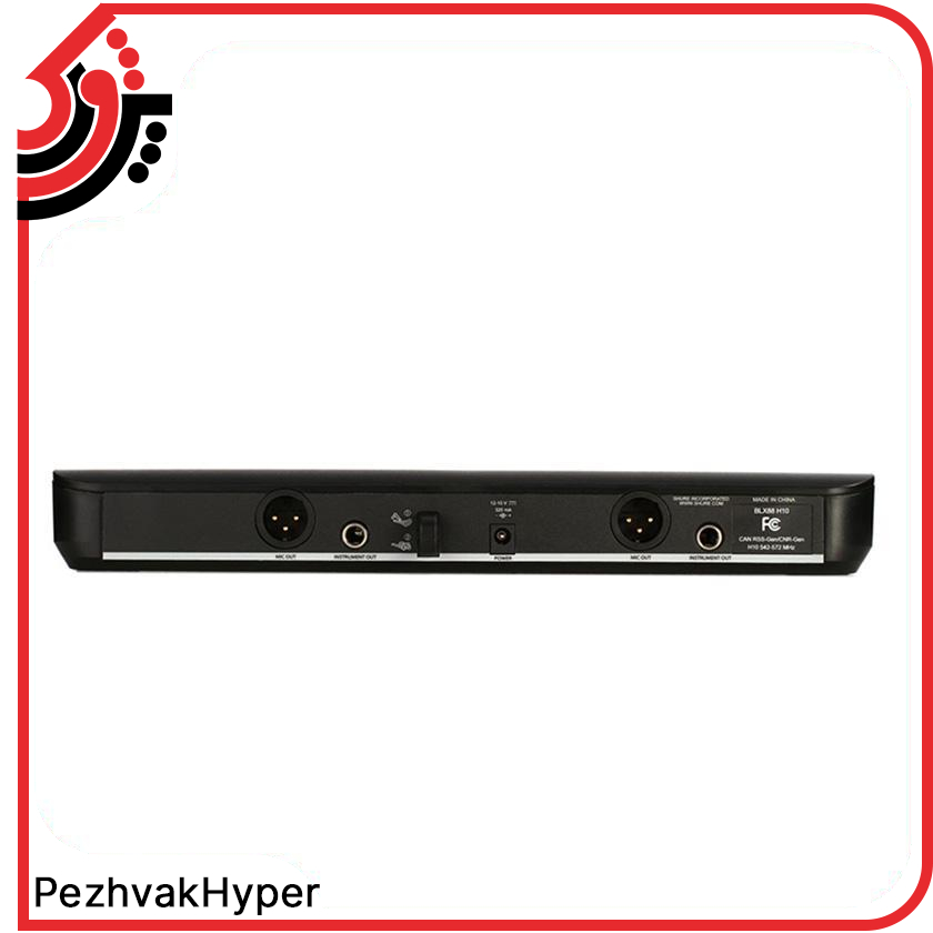 میکروفن بیسیم شور Shure BLX288/PG58 میکروفن بیسیم شور Shure BLX288/PG58