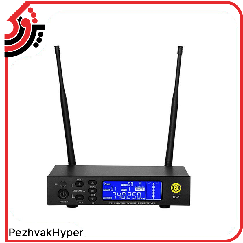 میکروفن بیسیم یقه ای زیکو Zico TD-1C میکروفن بیسیم یقه ای زیکو Zico TD-1C