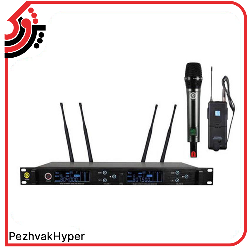 میکروفن بیسیم یقه ای زیکو Zico TD-9000HC میکروفن بیسیم یقه ای زیکو Zico TD-9000HC