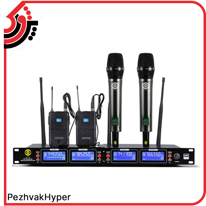میکروفن بیسیم یقه ای زیکو Zico UR-1000HC میکروفن بیسیم یقه ای زیکو Zico UR-1000HC