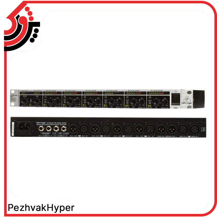 میکسر اسپلیتر بهرینگر BEHRINGER-MX882 میکسر اسپلیتر بهرینگر BEHRINGER-MX882