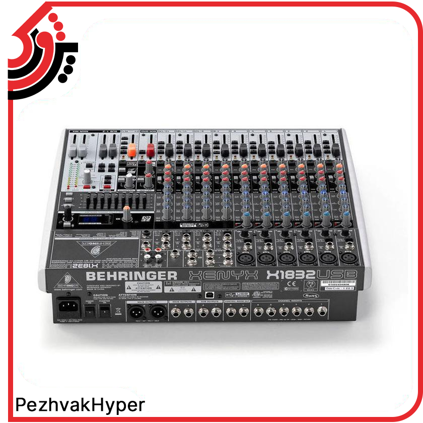 میکسر بهرینگر BEHRINGER-X1832USB میکسر بهرینگر BEHRINGER-X1832USB