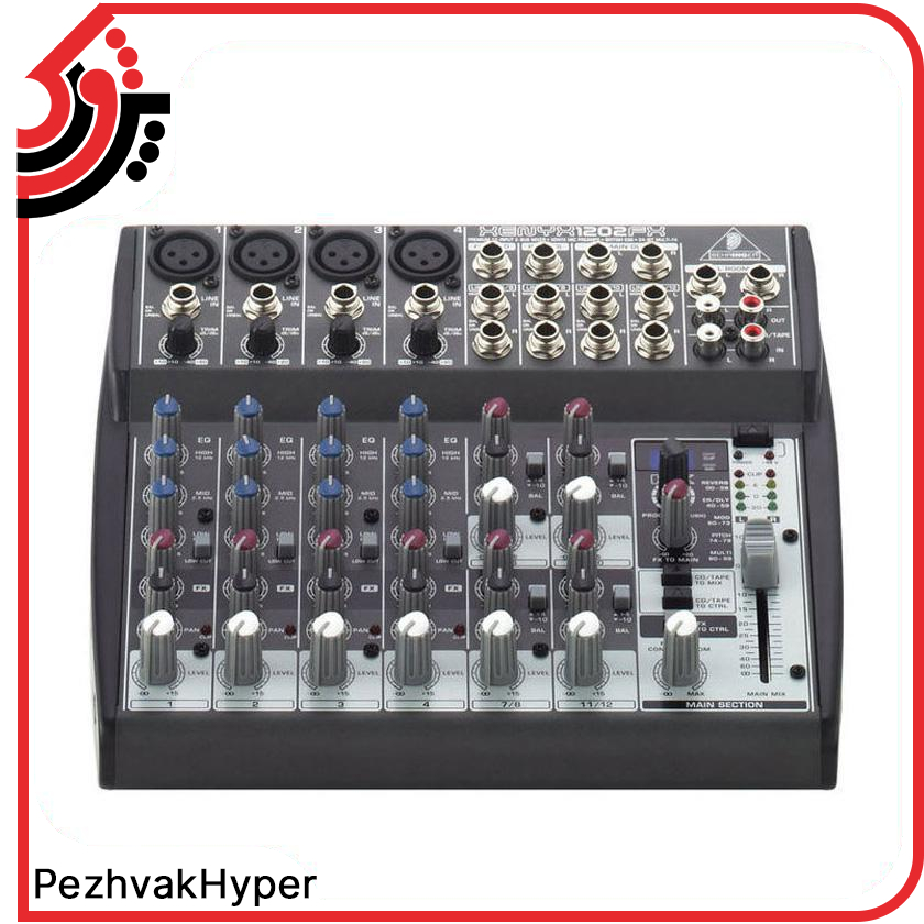میکسر بهرینگر BEHRINGER-XENYX 1202FX میکسر بهرینگر BEHRINGER-XENYX 1202FX