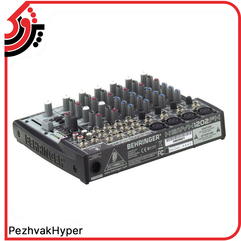 میکسر بهرینگر BEHRINGER-XENYX 1202FX میکسر بهرینگر BEHRINGER-XENYX 1202FX