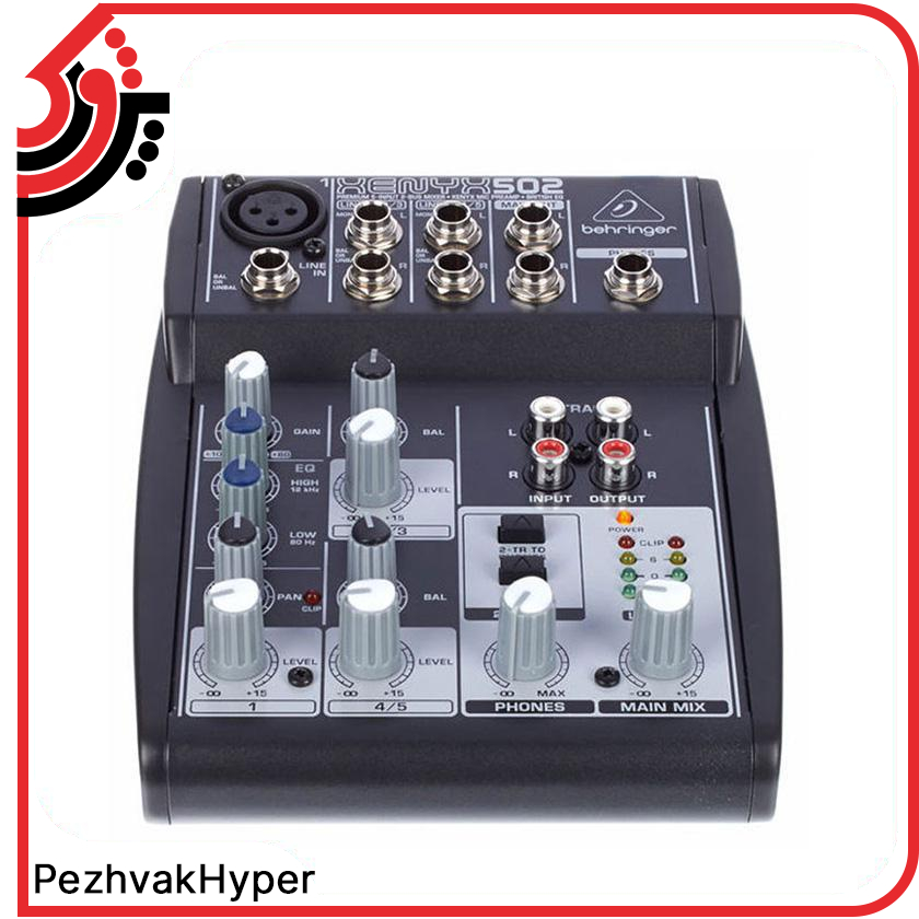 میکسر بهرینگر BEHRINGER-XENYX 502 میکسر بهرینگر BEHRINGER-XENYX 502