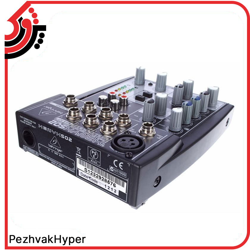 میکسر بهرینگر BEHRINGER-XENYX 502 میکسر بهرینگر BEHRINGER-XENYX 502