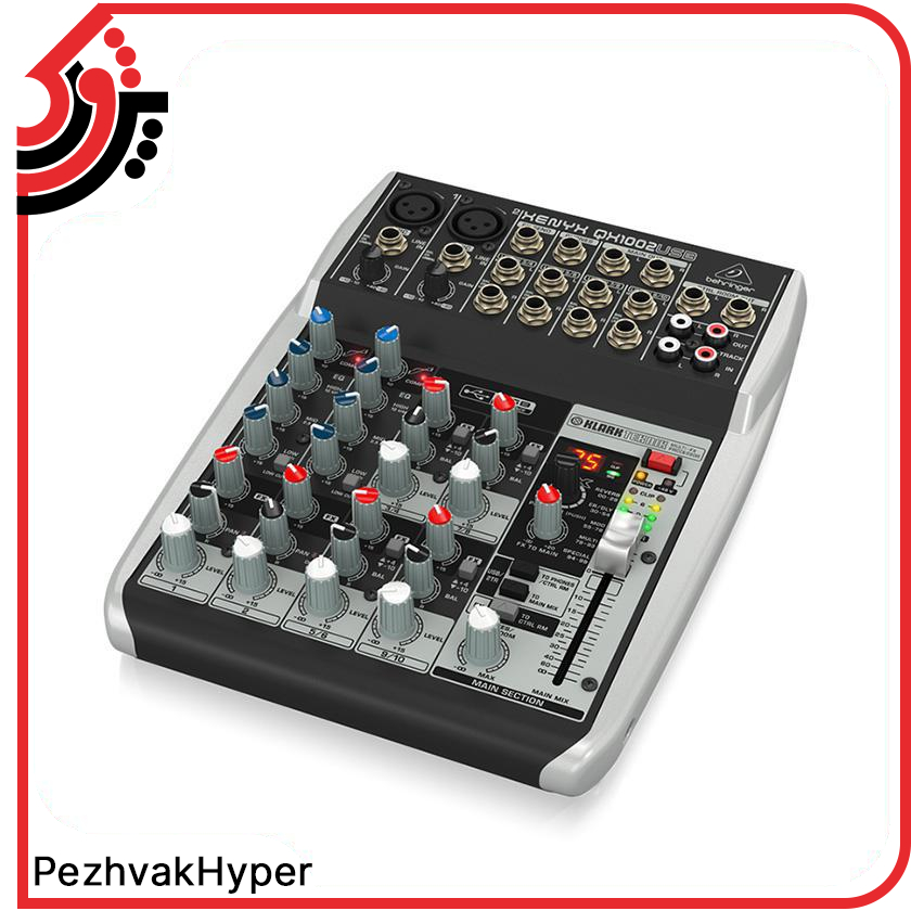 میکسر بهرینگر BEHRINGER XENYX QX1002USB میکسر بهرینگر BEHRINGER XENYX QX1002USB