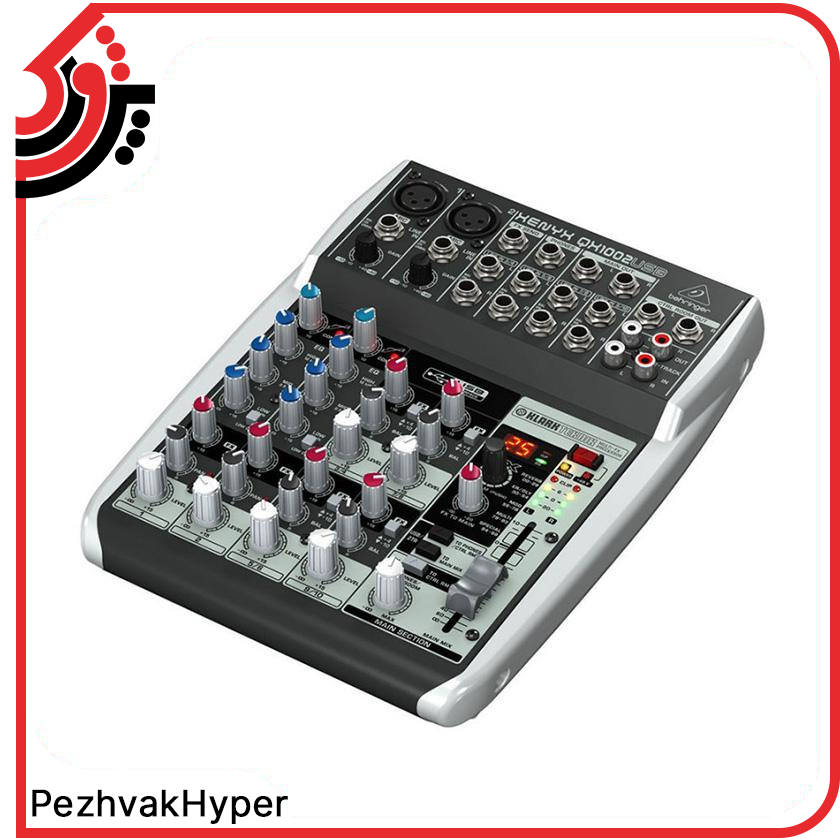 میکسر بهرینگر BEHRINGER-XENYX-QX602MP میکسر بهرینگر BEHRINGER-XENYX-QX602MP