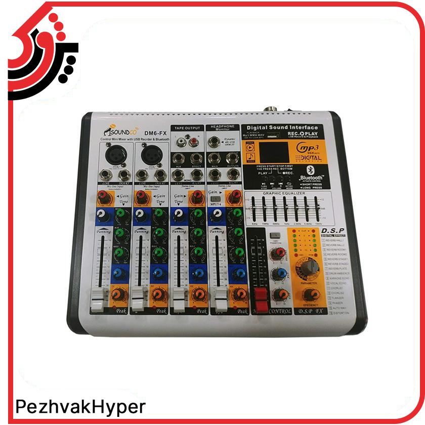 میکسر ساندکو SOUNDCO DM6-FX میکسر ساندکو SOUNDCO DM6-FX