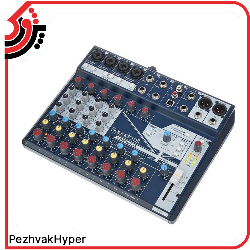 میکسر ساند کرافت Soundcraft Notepad-12FX میکسر ساند کرافت Soundcraft Notepad-12FX