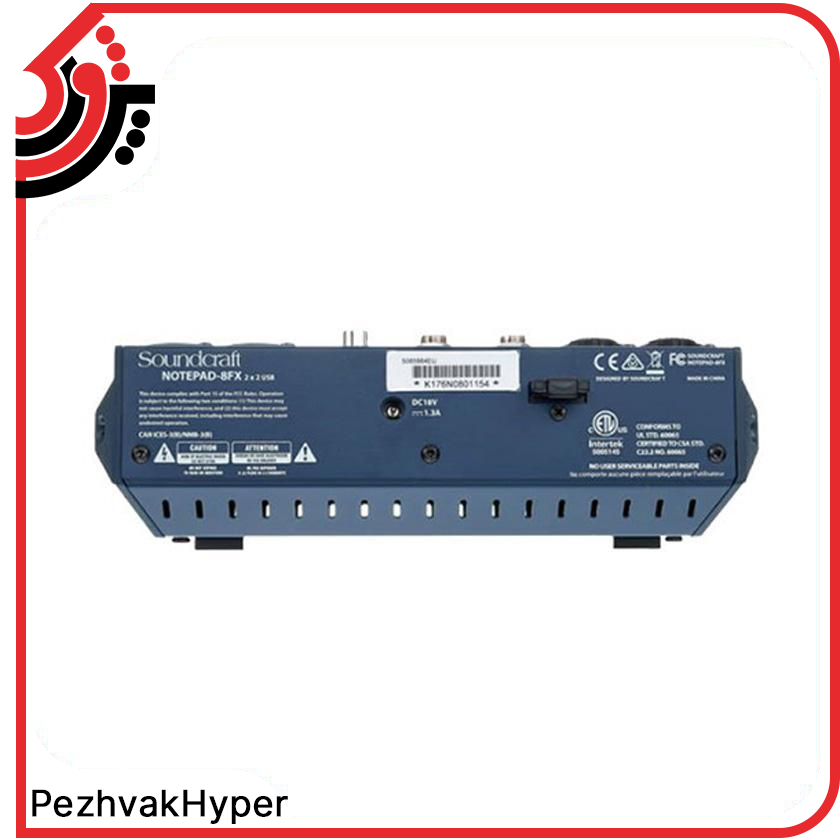 میکسر ساند کرافت Soundcraft Notepad-8FX میکسر ساند کرافت Soundcraft Notepad-8FX