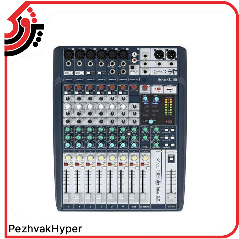 میکسر ساند کرافت Soundcraft-Signature10 میکسر ساند کرافت Soundcraft-Signature10